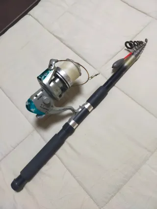 2 Cañas de Pesca Telescópicas