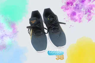 Zapatillas Reebok Talla 38 Negro/Dorado