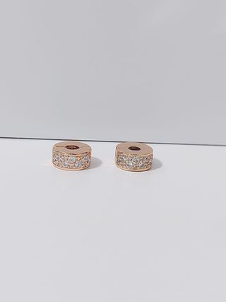 2 Charm Pandora Rosa Circonitas