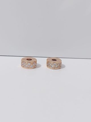 2 Charm Pandora Rosa Circonitas