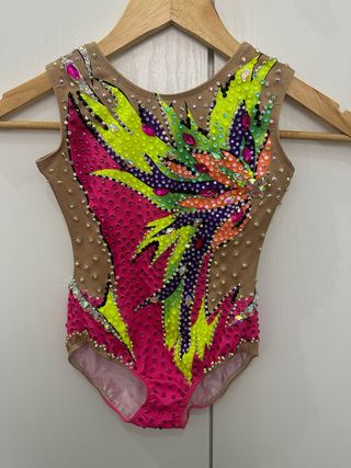Maillot Gimnasia Rítmica para las niñas4-6 años