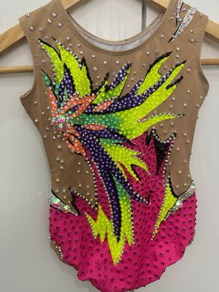 Maillot Gimnasia Rítmica para las niñas4-6 años