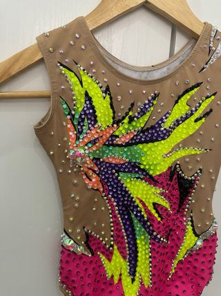 Maillot Gimnasia Rítmica para las niñas4-6 años