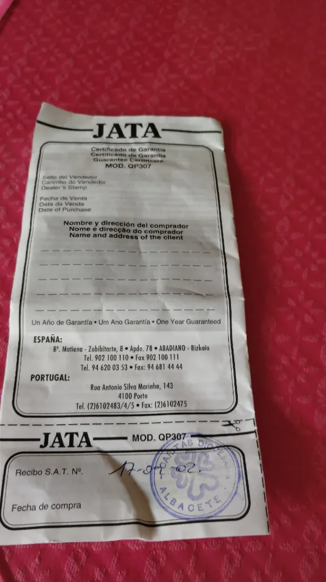 Quitapelusas Jata a pilas