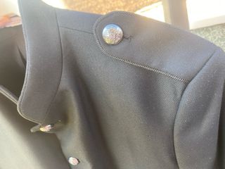 Chaqueta militar Zara Man negra