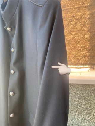 Chaqueta militar Zara Man negra