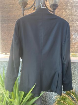 Chaqueta militar Zara Man negra