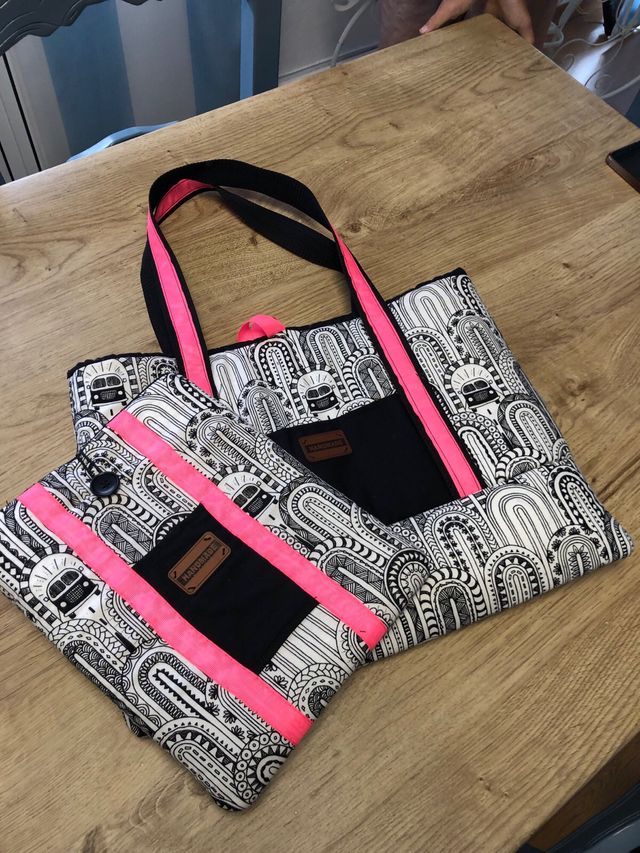 Bolso hecho a mano con diseño único