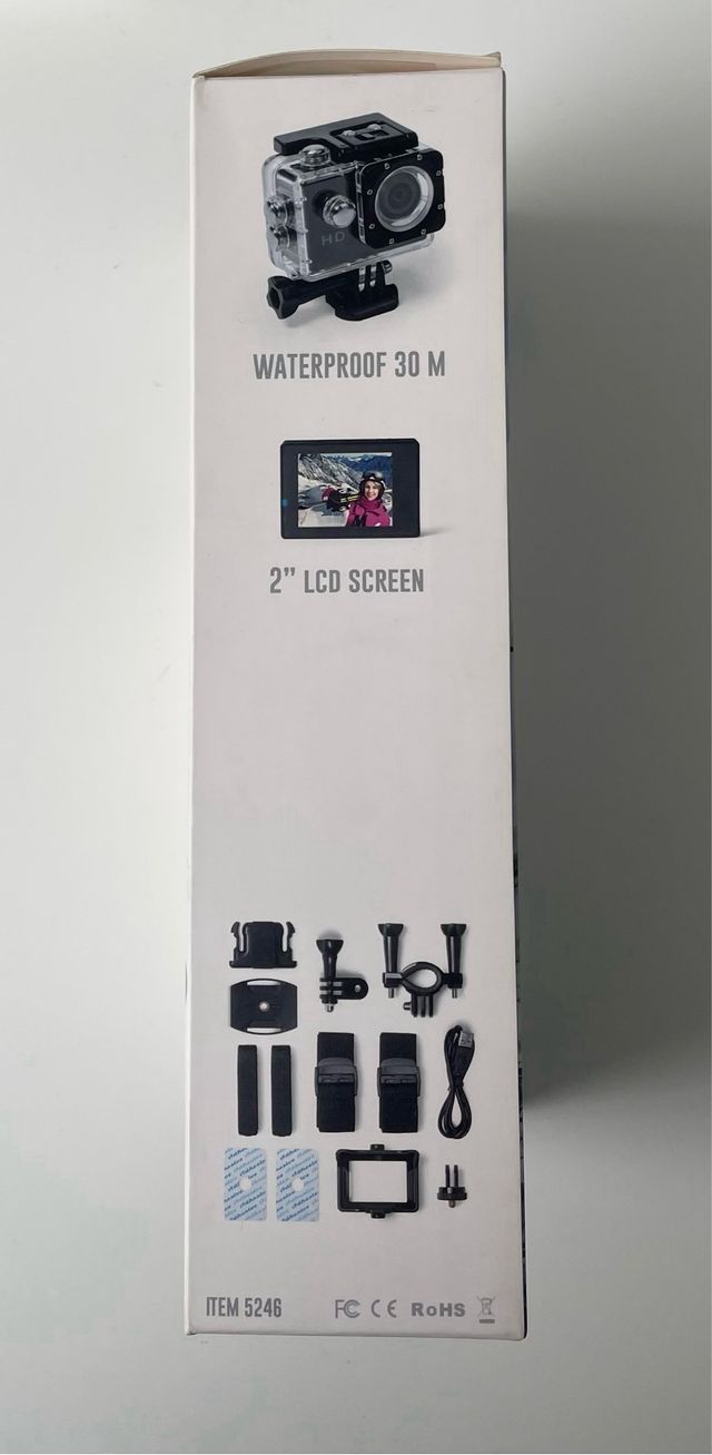 Cámara Deportiva Komir HD Verde