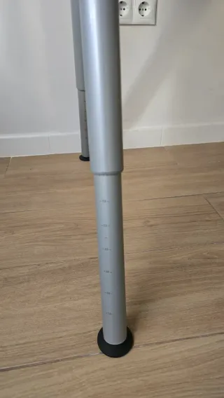 Mesa IKEA con patas regulables – 160x80 cm