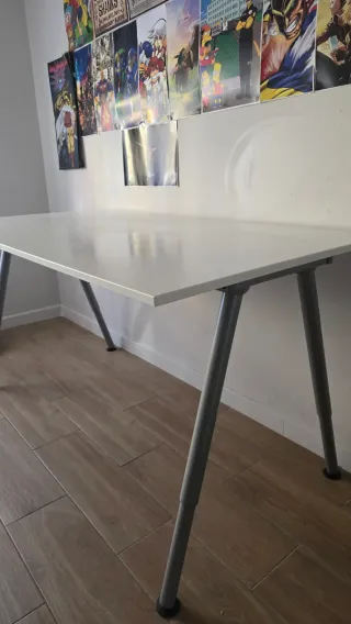 Mesa IKEA con patas regulables – 160x80 cm