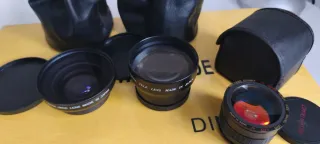 Teleconvertidor Bower 0.5x y 2.0x y macro IR