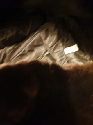 Gorro piel vuelta vintage marrón