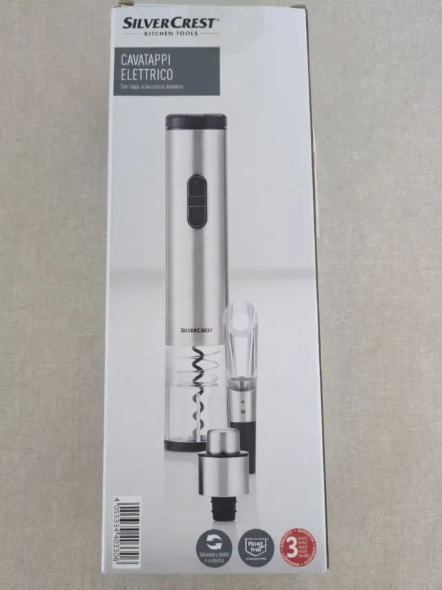 Apriscivino Elettrico Silvercrest