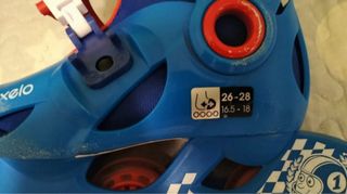 Lote Patines Talla 26-28 + Casco y Protecciones