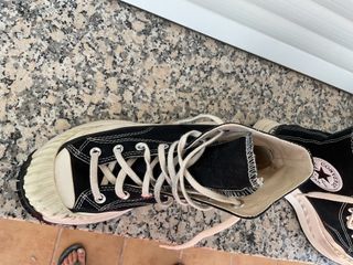 Converse Chuck Taylor All Star Plataforma Negras