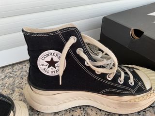 Converse Chuck Taylor All Star Plataforma Negras