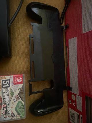 Nintendo Switch Azul/Rojo + Juegos+accesorios