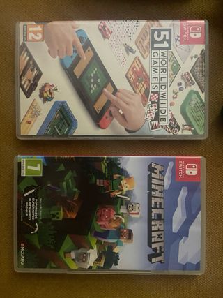 Nintendo Switch Azul/Rojo + Juegos+accesorios