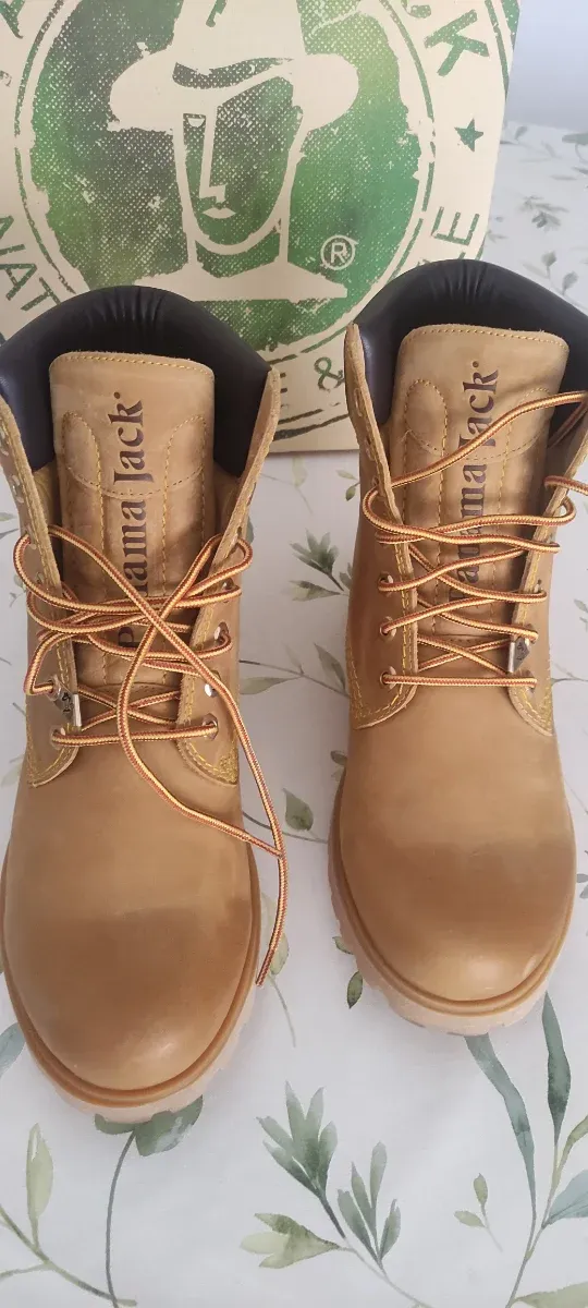 Botas Panamá Jack Hombre Beige/Marrón