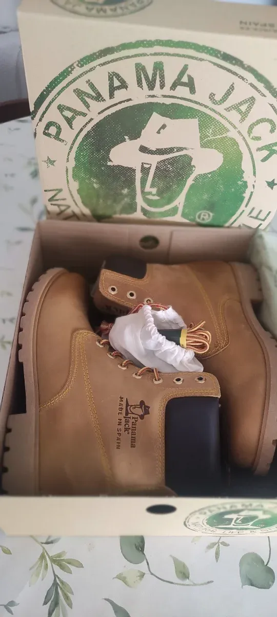 Botas Panamá Jack Hombre Beige/Marrón