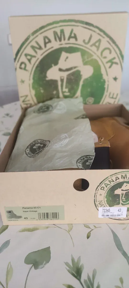 Botas Panamá Jack Hombre Beige/Marrón