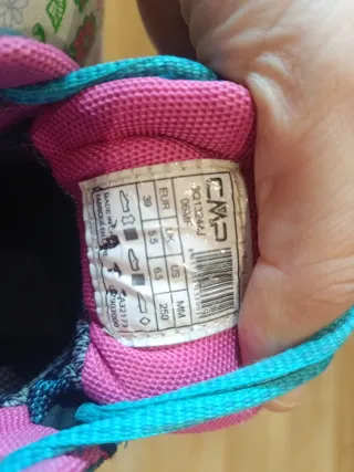 Zapatillas montaña niño/a Talla 39