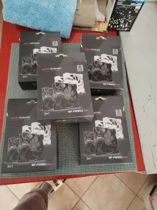 Mars Gaming MF-PWMX2 Ventole PC 120mm PWM