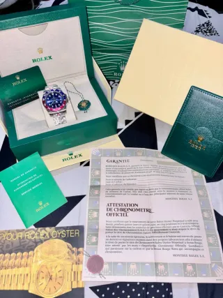 Rolex GMT-Master II Pepsi Esfera Azul