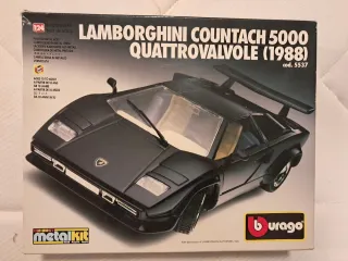 Maqueta Lamborghini Countach 5000 1988 Burago