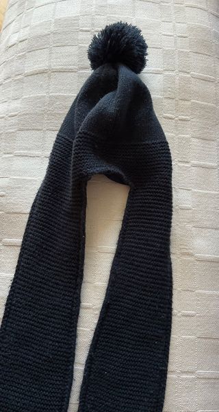 Gorro y bufanda niño 24-36m,medida cabeza 48/50