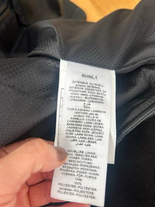 Cazadora cuero Naf Naf - Talla 34