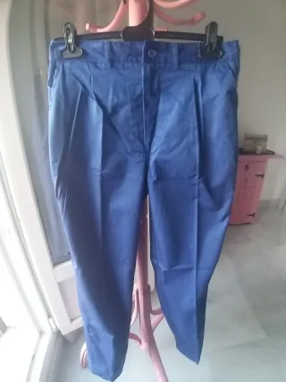 Pantalón de trabajo azul talla 42