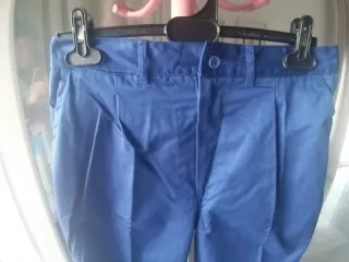 Pantalón de trabajo azul talla 42
