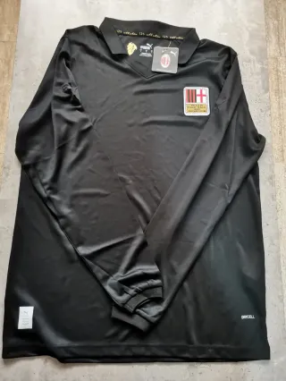 Polo AC Milan 125 Aniversario Puma Negro