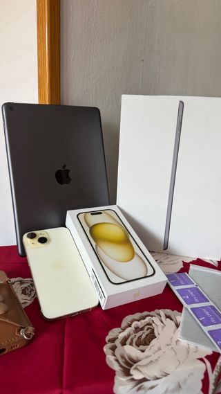 iPhone 15 + iPad 9ª Gen Caja