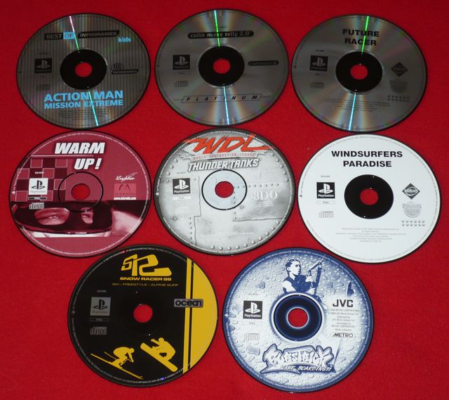 Lote 8 Juegos PS1 - PSX