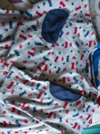 Lote Pijamas Niño Azul y Multicolor