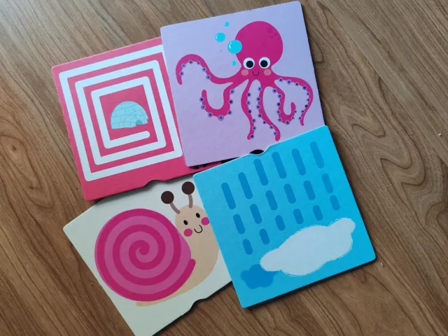 Fichas Táctiles Números y Pre-escritura Akros