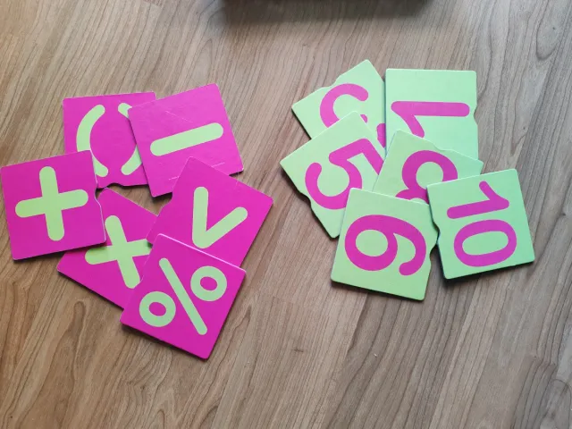 Fichas Táctiles Números y Pre-escritura Akros