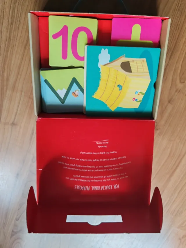 Fichas Táctiles Números y Pre-escritura Akros