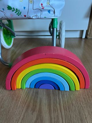 Carrito de la compra con estampado de alpacas