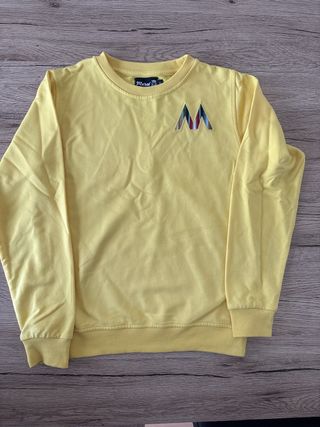 Sudadera Moral amarilla talla 12