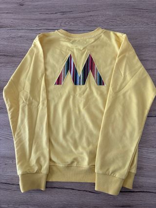 Sudadera Moral amarilla talla 12