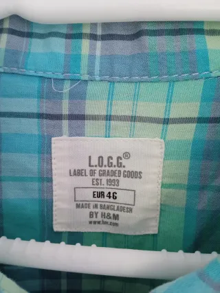 Camisa cuadros mujer talla 46