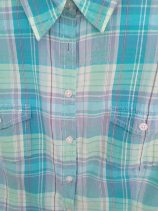 Camisa cuadros mujer talla 46