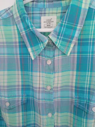 Camisa cuadros mujer talla 46