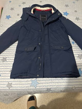 Abrigo Tommy Hilfiger niño azul,para niño 10 años
