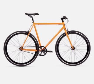 Bicicleta Fixie Naranja Siech Cycles