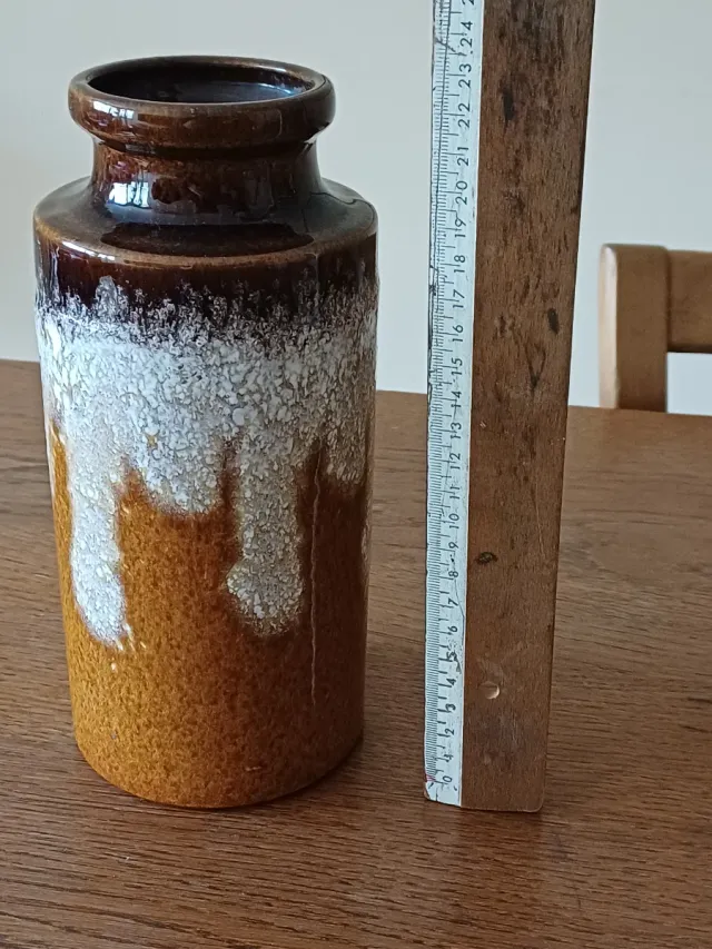 Jarrón vintage Scheurich Alemania